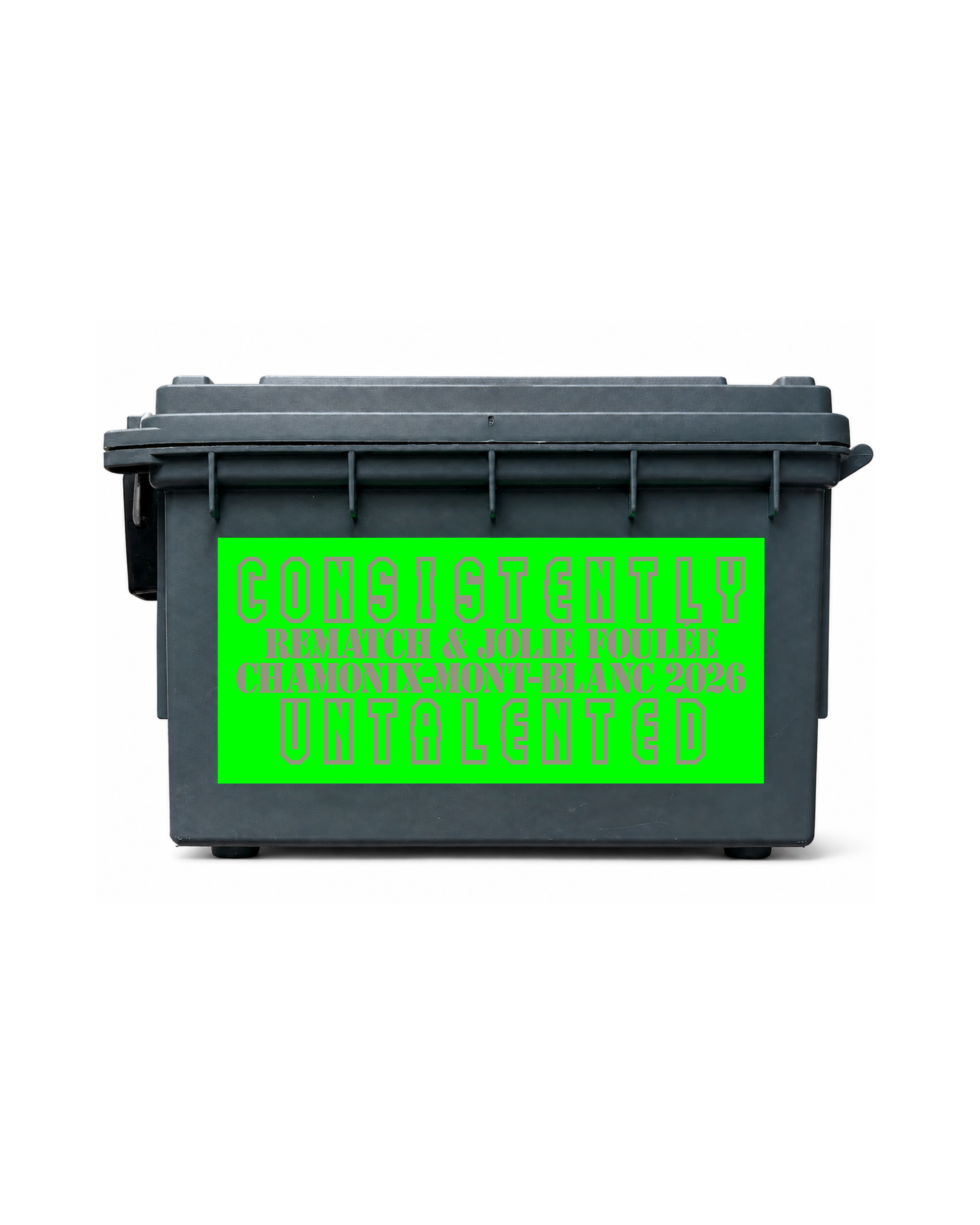 CONSISTENTLY UNTALENTED STICKER